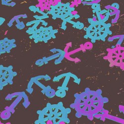 Emblems of ocean adventure