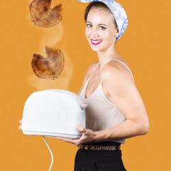 Breakfast at the retro roadhouse