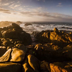 Morning ocean panorama