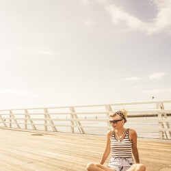 Glamorous summer woman