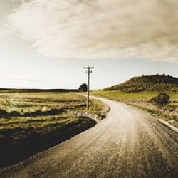 Australian rural road