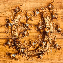 Around horseshoe track