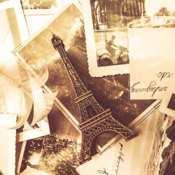 History and sentiment of vintage Paris