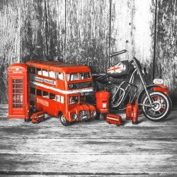 Classic travel icons from Great Britain