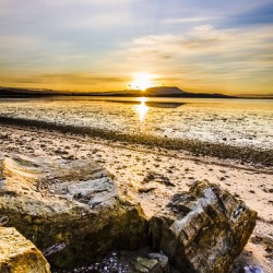 Beautiful beach sunsets