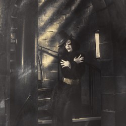 Antique fine art portrait. Fashion is a feeling