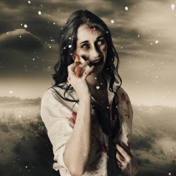 Chill of death in mourning