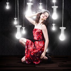 Beautiful Vogue Style Woman. Fashion Art Portrait