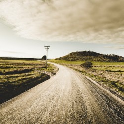 Outback gravel track