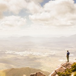 Tip of Mt Zeehan Tasmania 