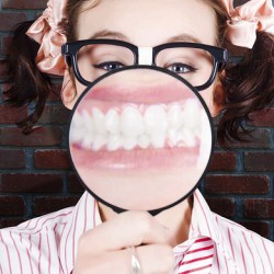 Funny Dentist Showing White Teeth And Big Smile