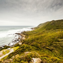 Green hills before turbulent tides