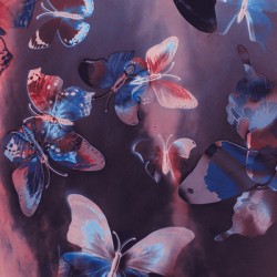 Artistic colorful butterfly design