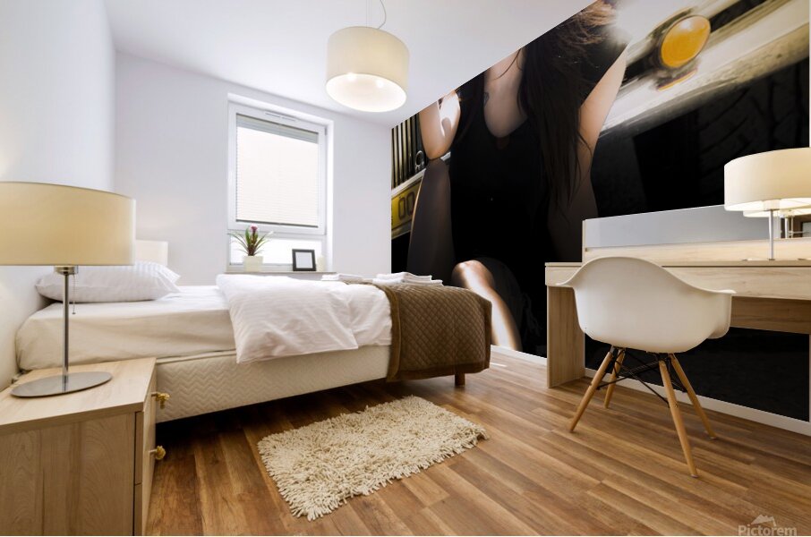 Working Class Woman Mural print