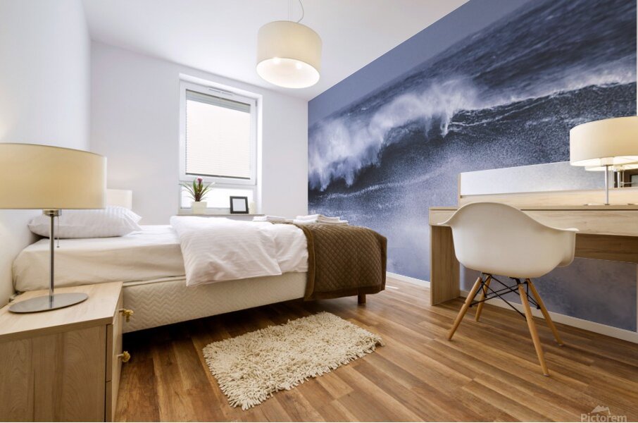 Tides of turbulence Mural print