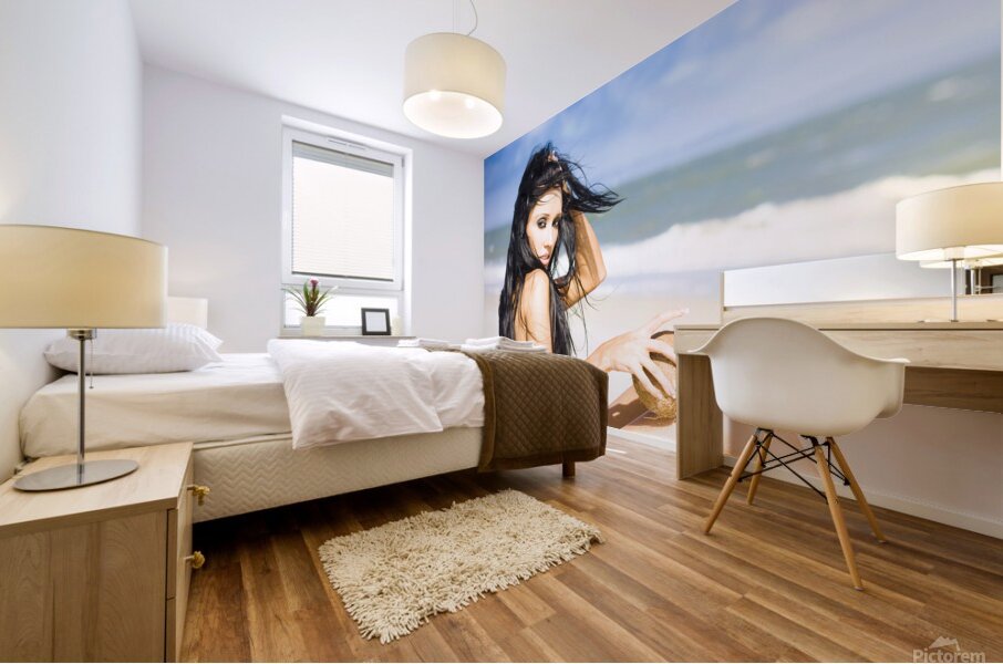 Tropic cool Mural print