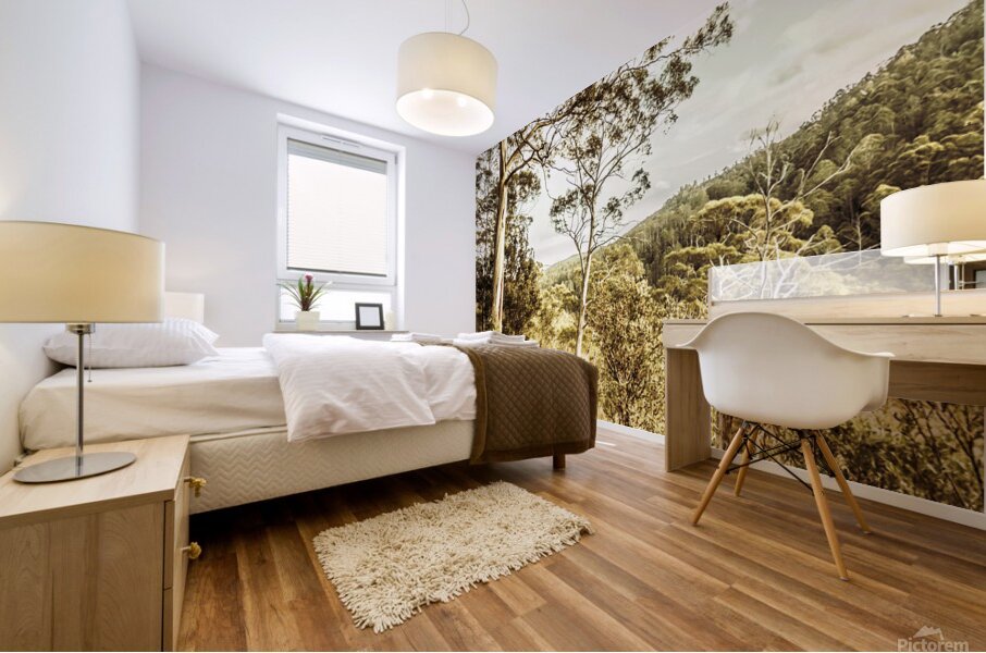 Gumtree bushland Mural print