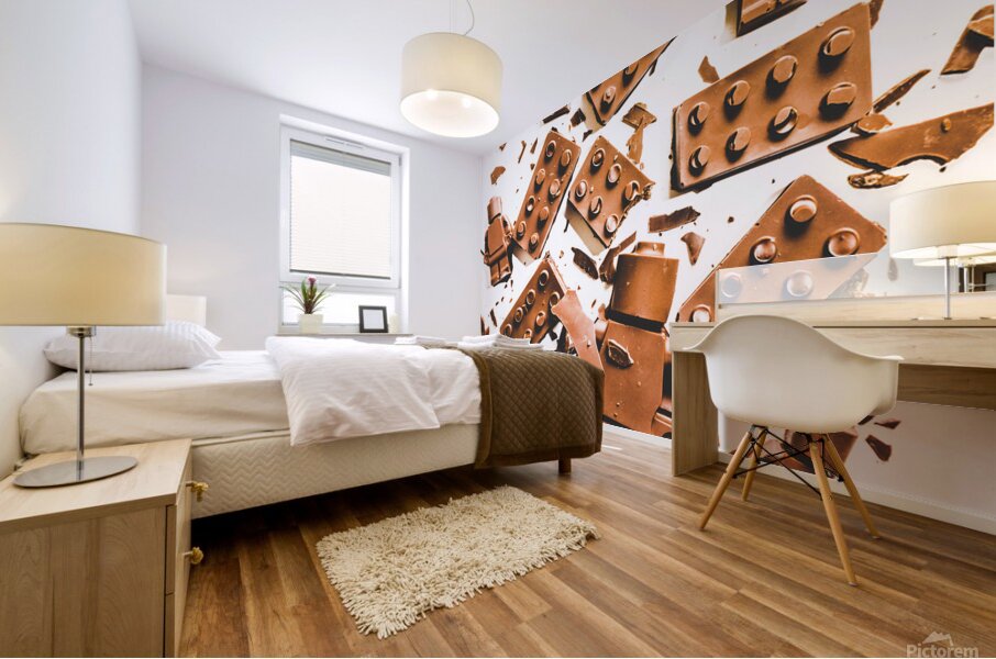 Sweat defeat Mural print