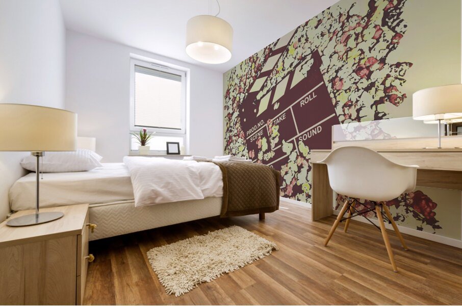 Popcorn premiere  Mural print