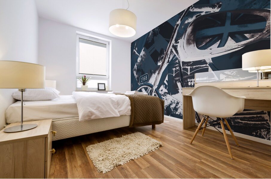 The ride Mural print