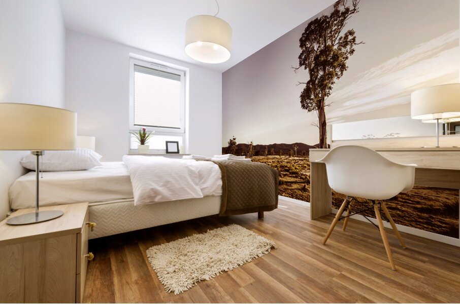 Freycinet bushland background Mural print