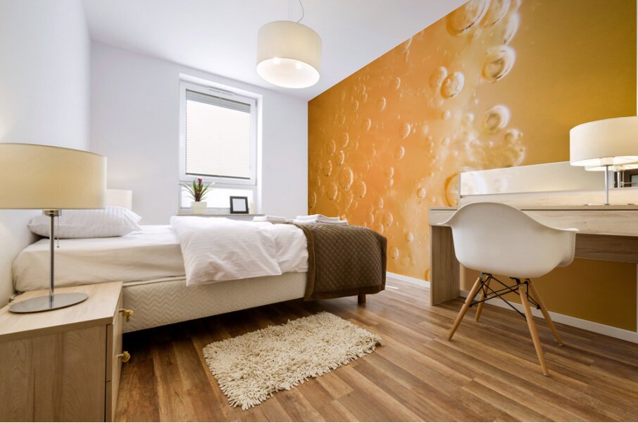 Tequila sunrise background Mural print