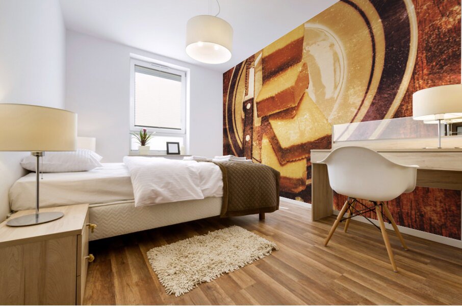 Butter since sliced bread display Mural print