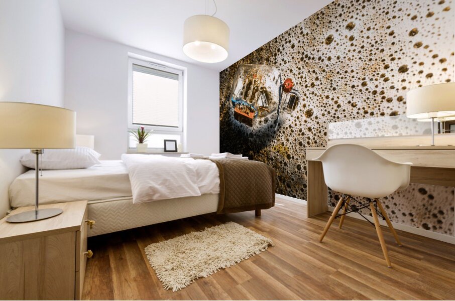 The tide and its takers Mural print