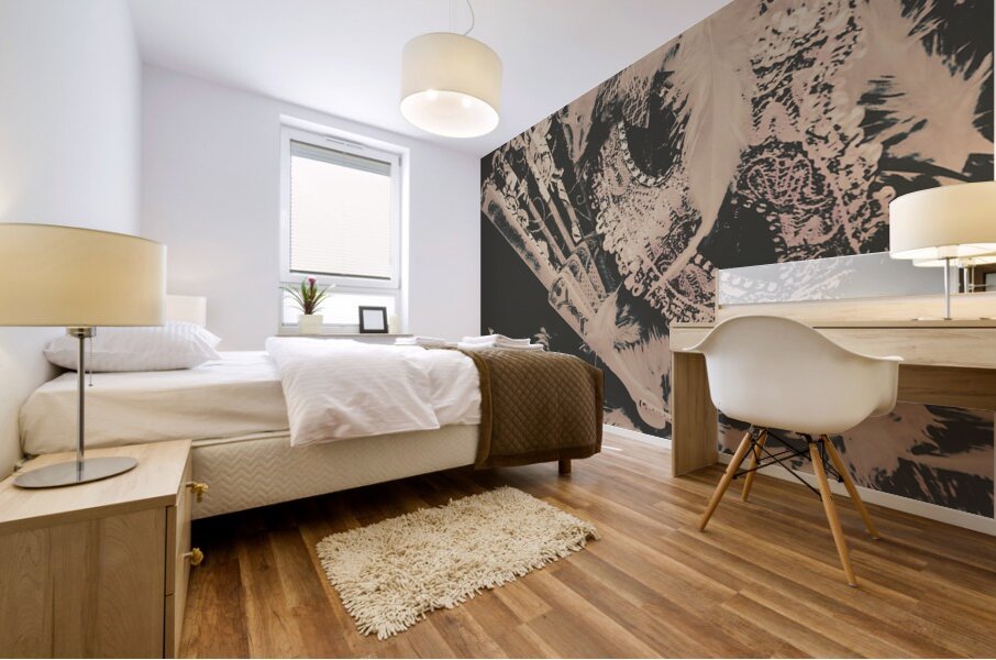 Scene from a country and western cabaret  Mural print