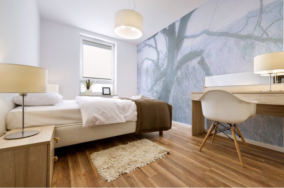 Tree of frost bite Mural print