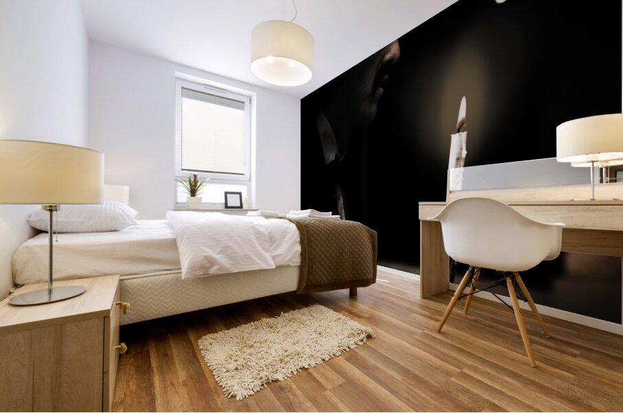 Light In Darkness Mural print