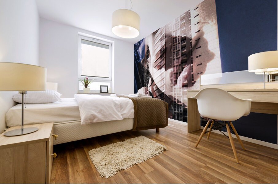 Communication Age Mural print