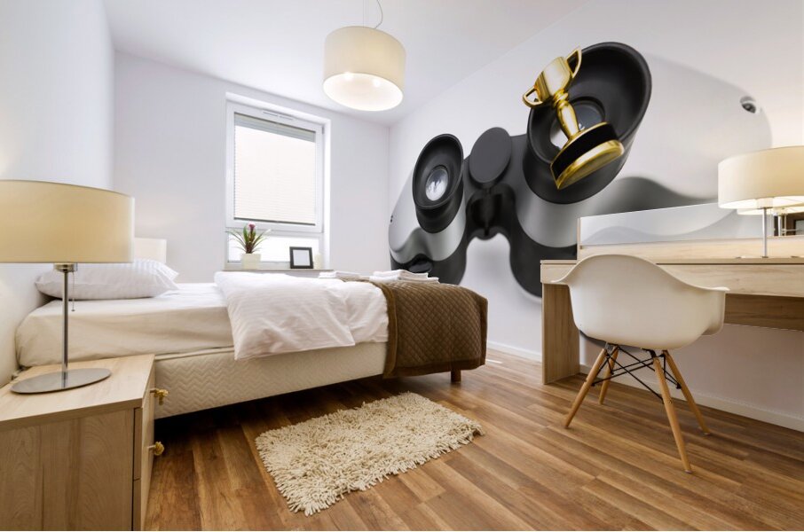 Visions of victory Mural print