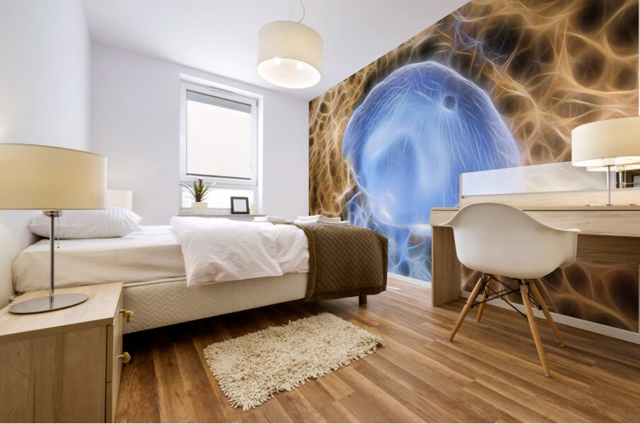 Sea of interconnectivity Mural print