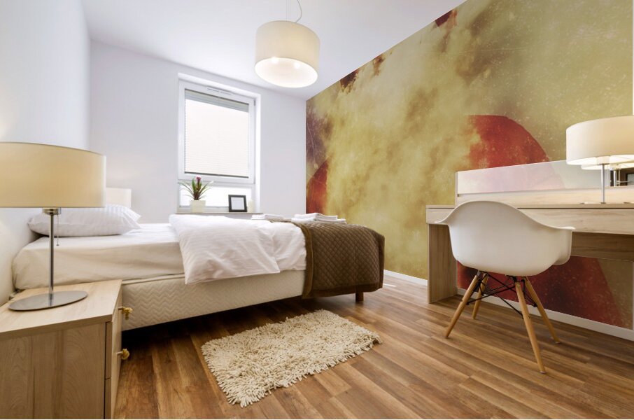 Vintage christmas dreams Mural print