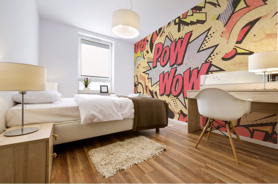 Banging on! Mural print