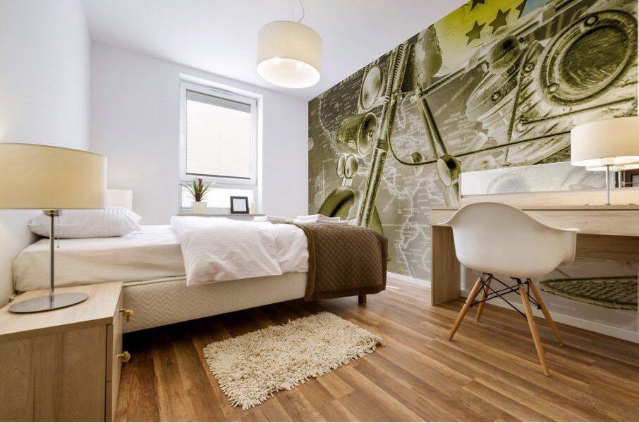 One for the road Mural print