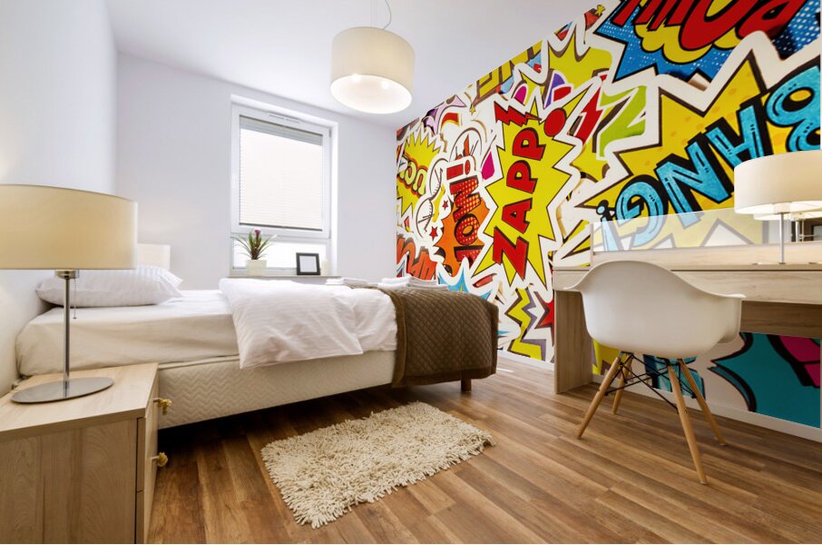 ComiCALL Mural print