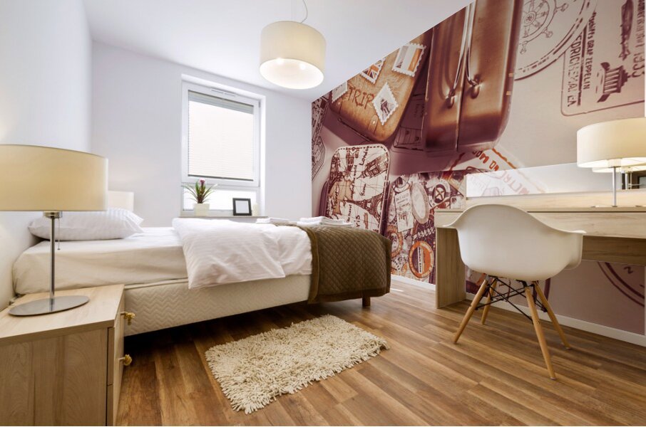 Holiday pact Mural print