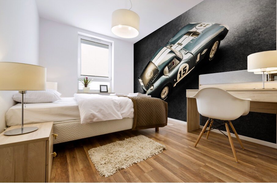 Midnight blue Mural print