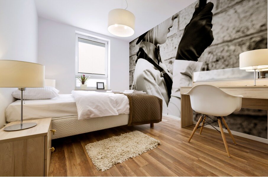 Vintage Detective Mural print