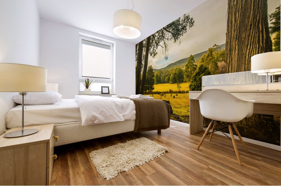 Forest tree vista Mural print