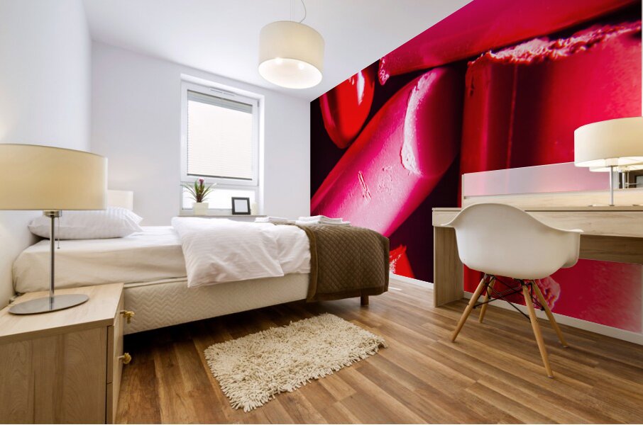 Lipgloss and letdown Mural print