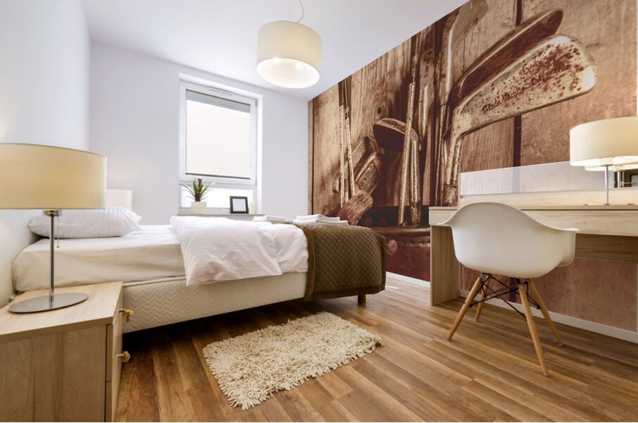 Woods and iron Mural print