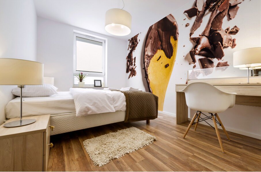 The melt Mural print