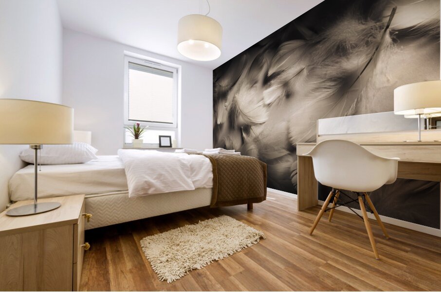 Soft contrasts Mural print