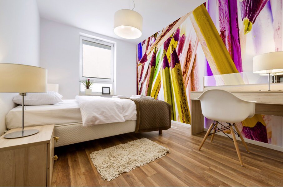 Colouring redefined  Mural print