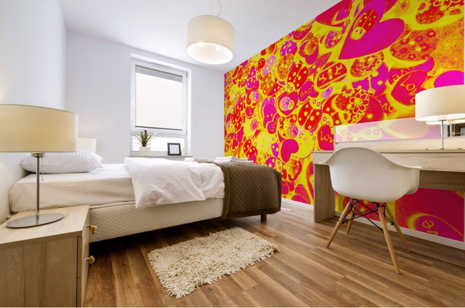 Summer bug Mural print