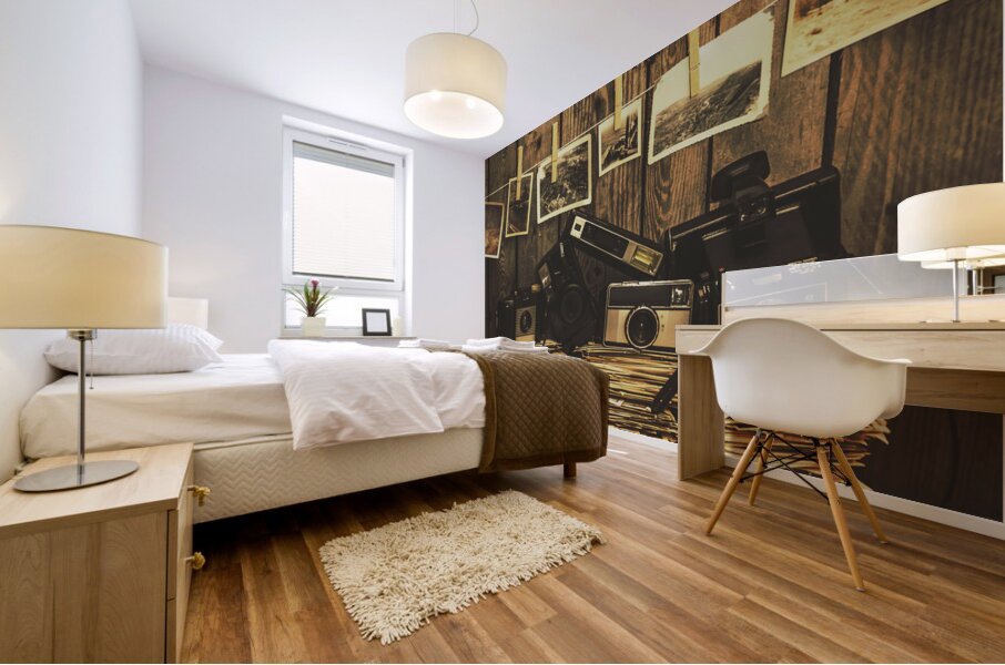 Still life nostalgia Mural print