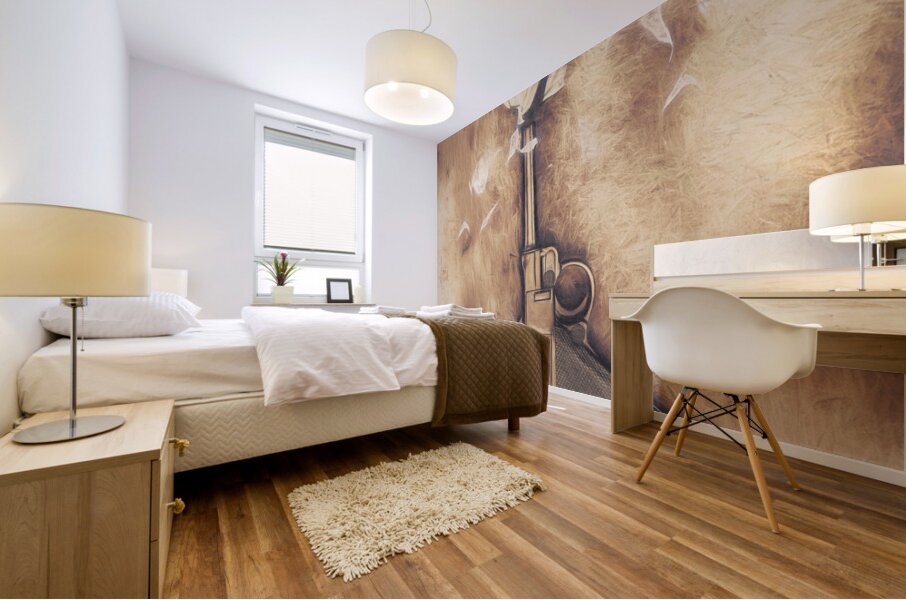 Peacefire treaty Mural print